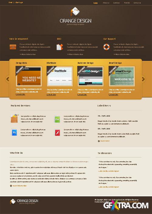 DreamTemplate - OrangeDesign - HTML Template