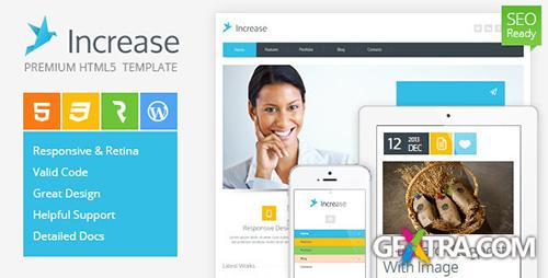 ThemeForest - Increase - Premium Corporate HTML5 Template - RIP