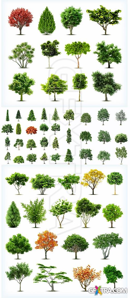 Realistic vector trees