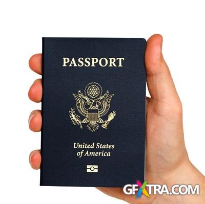 Passport and Visa 21x JPEG + 4 EPS