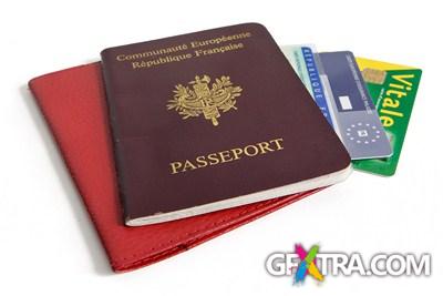 Passport and Visa 21x JPEG + 4 EPS