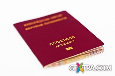 Passport and Visa 21x JPEG + 4 EPS