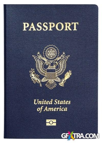 Passport and Visa 21x JPEG + 4 EPS