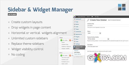 CodeCanyon - Sidebar & Widget Manager for WordPress v2.13