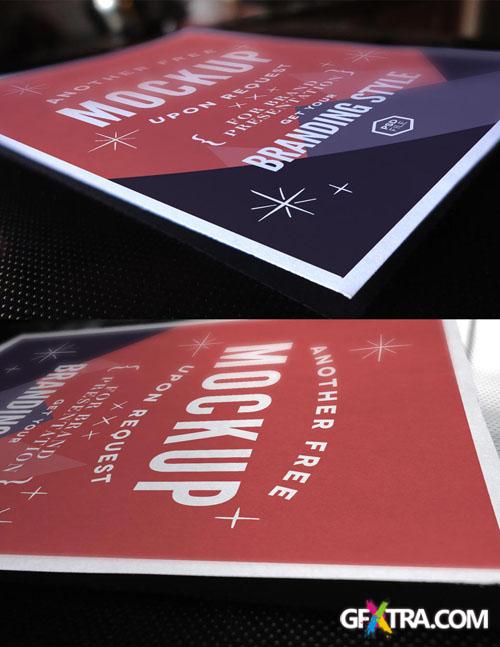 Pixeden - Psd A4 Paper Mock-Up Vol2