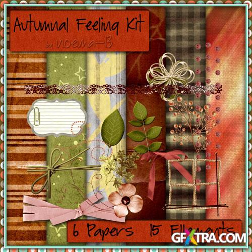 Scrap Set - Autumnal Feeling Kit