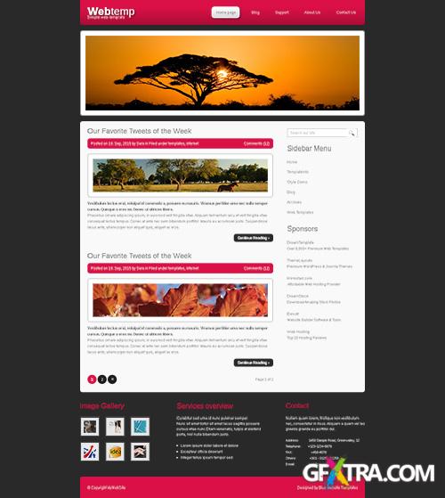 DreamTemplate - WebTemp - HTML Template