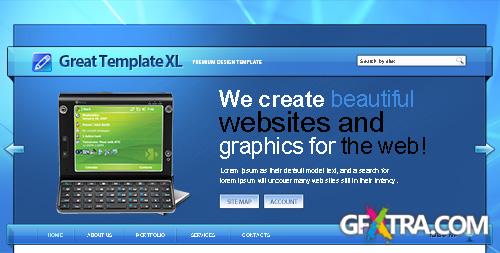 DreamTemplate - Flash - CSS Corporate - 6639