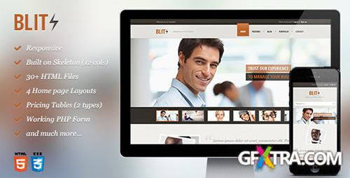 ThemeForest - Blitz - Responsive HTML Template - RIP