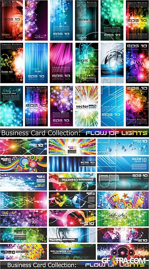 Colorful abstract cards