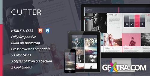 ThemeForest - CUTTER - Responsive HTML Template - RIP