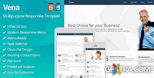 ThemeForest - Vena - Multipurpose Responsive Template - RIP