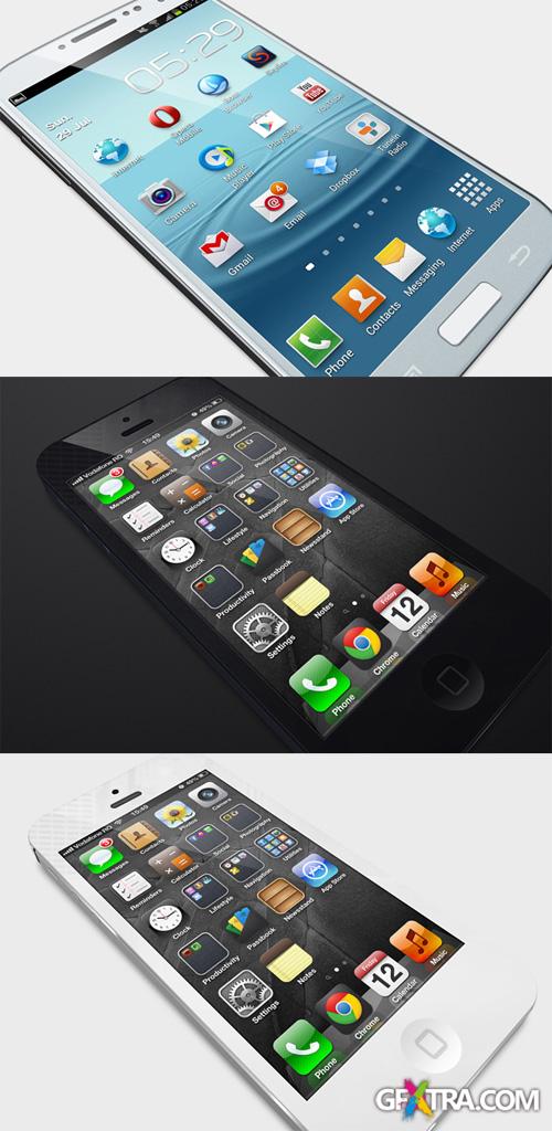 Smartphone Mock-Up PSD