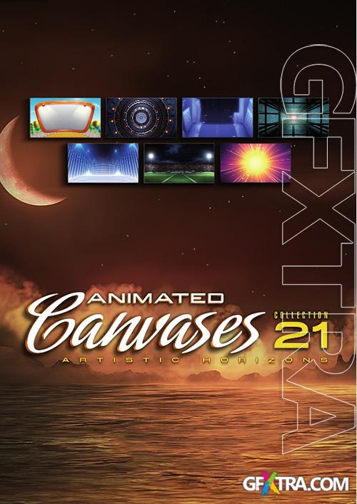 Animated Canvases 21 Artistic Horizons (2DVDs) (Win & Mac)