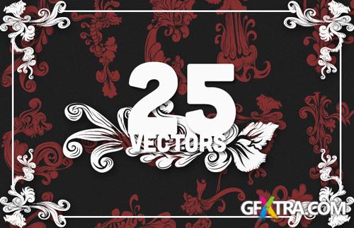 Vector Floral Set 15