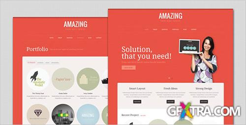 ThemeForest - Amazing - Corporate HTML Template - RIP