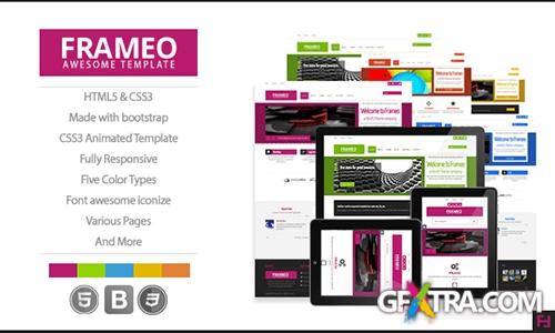 ThemeForest - Frameo - Creative HTML5 Template - RIP