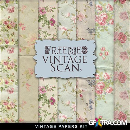 Textures - Old Vintage Backgrounds #138