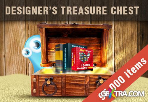 Designer’s Treasure Chest: Over 80.000 PS & Ai Gradients + 15.000 FREE Layer Styles