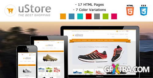 ThemeForest - uStore - Responsive eCommerce Html5 Template - RIP