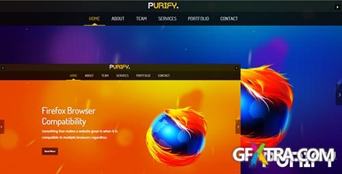 ThemeForest - purify - One Page Responsive Template - RIP