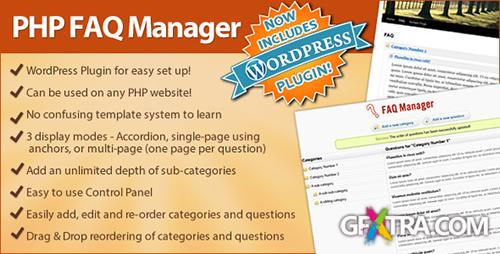 CodeCanyon - FAQ Manager (Standalone or integrate to Wordpress) v1.0 - FULL