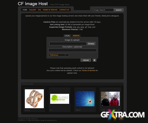 CodeFuture - CF Image Hosting PRO v0.45 Beta