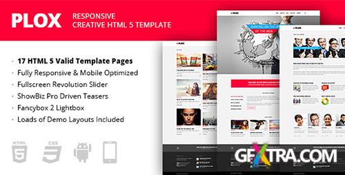 ThemeForest - Plox - Responsive Creative HTML5 Template - RIP