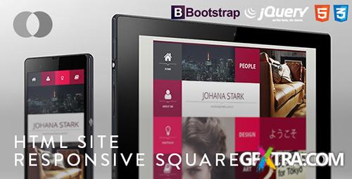 ThemeForest - HTML Site - Responsive Bootstrap Square vCard - RIP