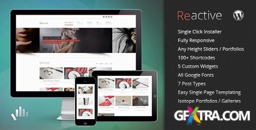 ThemeForest - Reactive v1.1.4 - Premium WordPress Template