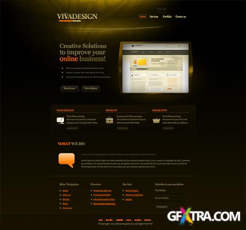 DreamTemplate - VivaDesign - Website Template