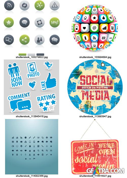 Amazing SS - Social Media, 25xEPS