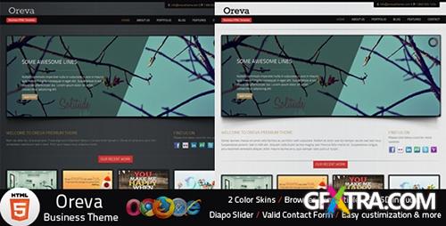 ThemeForest - Oreva Business HTML5 Template - FULL