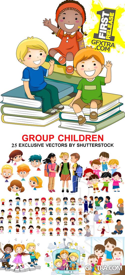 Amazing SS - Group childrens, 25xEPS