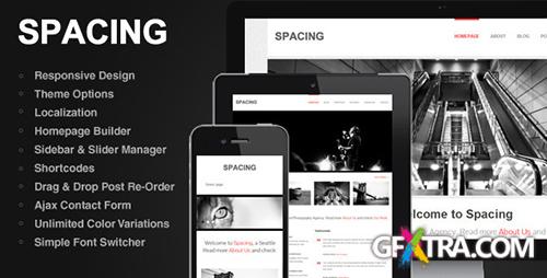 ThemeForest - Spacing v1.0 - Responsive, Minimal & Bold WP Theme