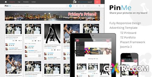 TemPlaza - PinMe v1.5 - Advertisement Joomla Template