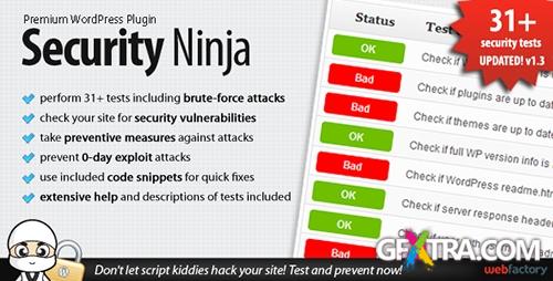 CodeCanyon - Security Ninja v1.3