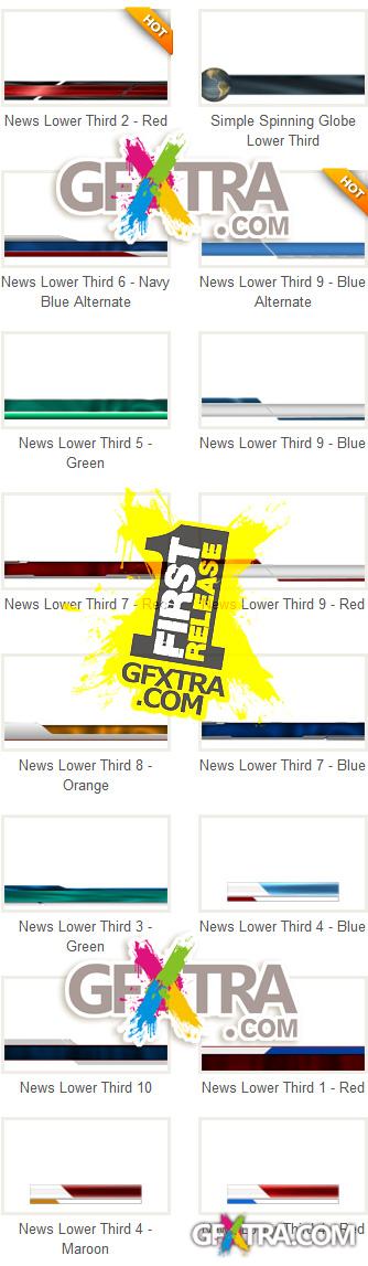 Lower Thirds News Special Effects Pack