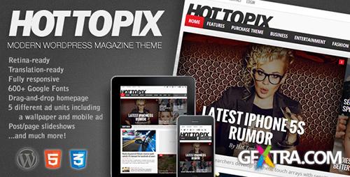 ThemeForest - Hot Topix v1.03 - Modern Wordpress Magazine Theme