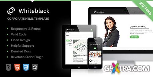 ThemeForest - WhiteBlack - Premium Business HTML5 Template - RIP