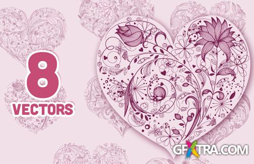 Vector Floral Set 81