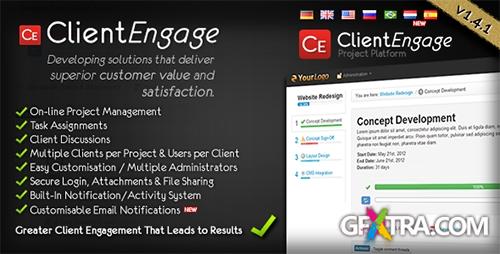 CodeCanyon - ClientEngage Project Platform v1.4.1