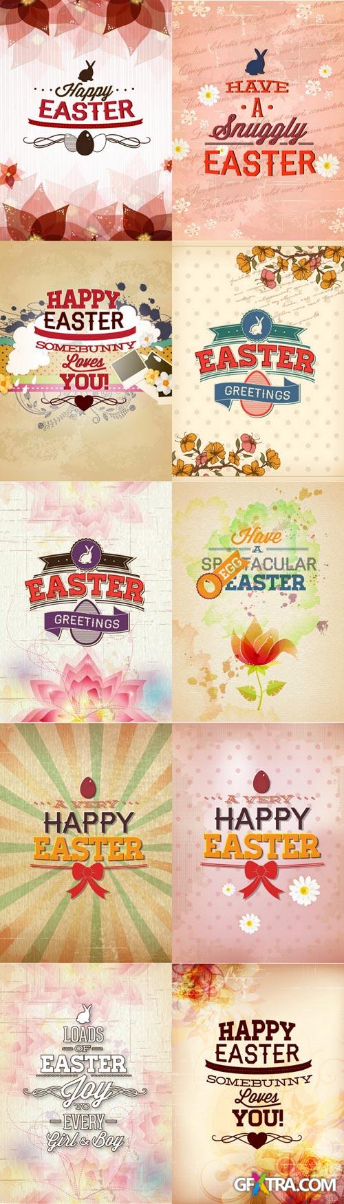 Easter Vectors Set - 30xEPS