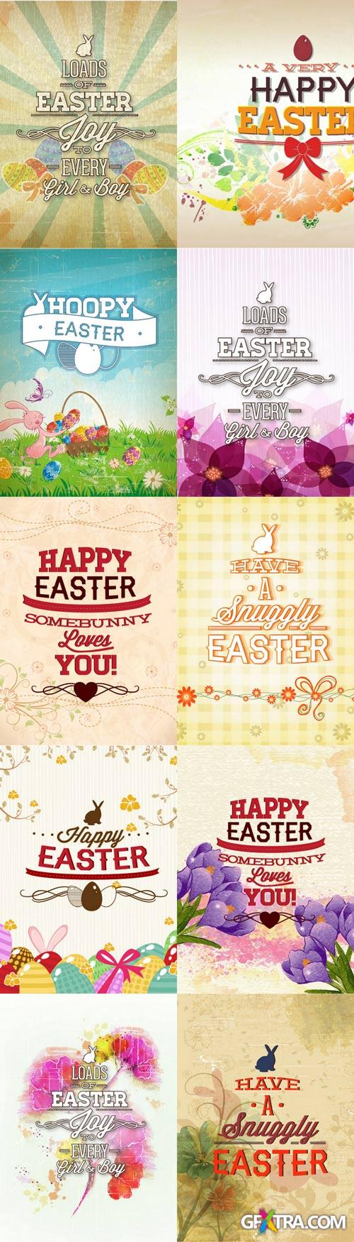 Easter Vectors Set - 30xEPS