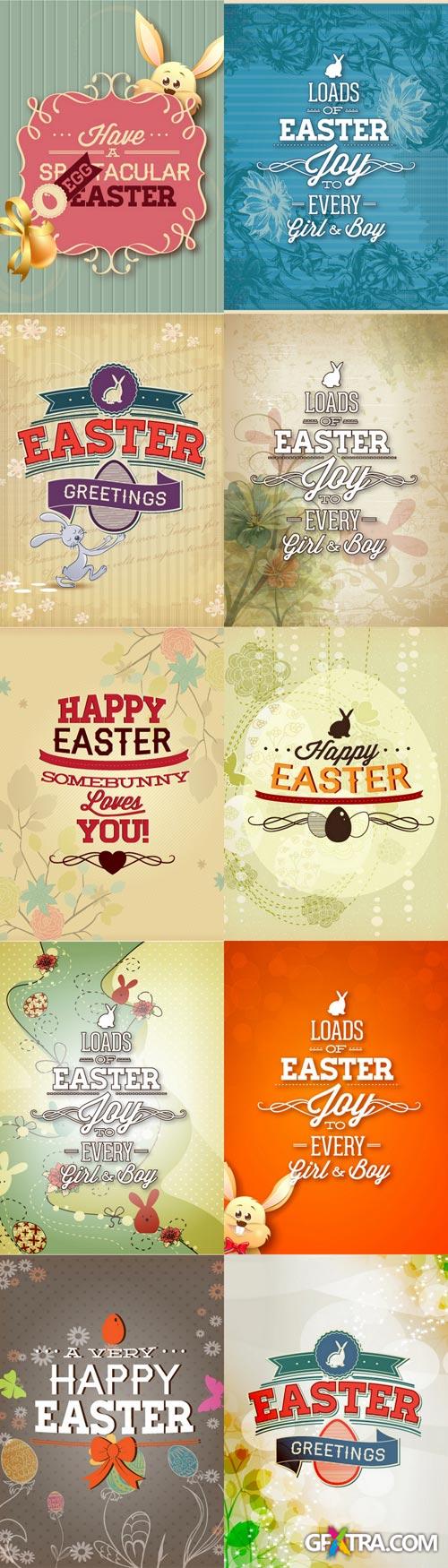 Easter Vectors Set - 30xEPS