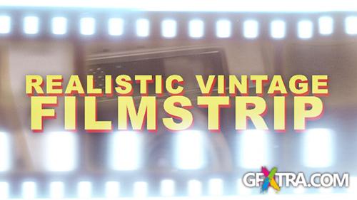 VideoHive Realistic Vintage Filmstrip - Horizontal (Motion Graphics)