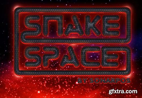 Snake Space Photoshop Style