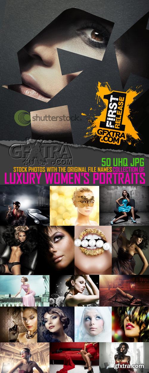 Luxury Woman Portraits 50xJPGs