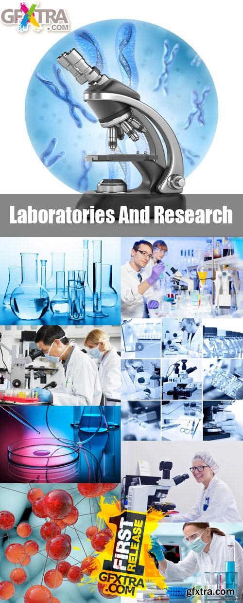 Laboratories And Research - 25 HQ Images (Fotolia)