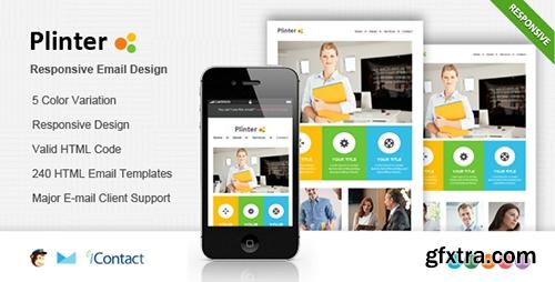 ThemeForest - Plinter-Responsive E-mail Template - RIP